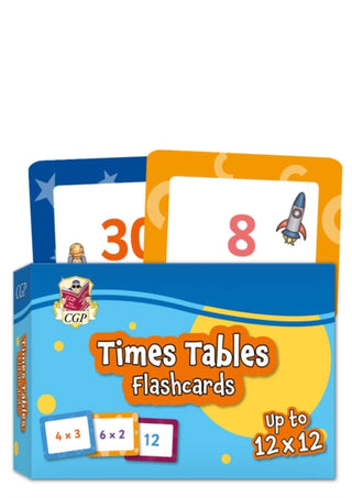 Cover image for 9781789087895 - Times Tables Flashcards: perfect for learning the 1 to 12 times tables