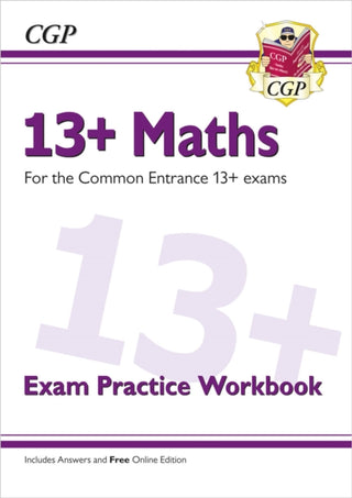 Cover image for 9781789087963 - 13+ Maths Exam Practice Workbook for the Common Entrance Exams