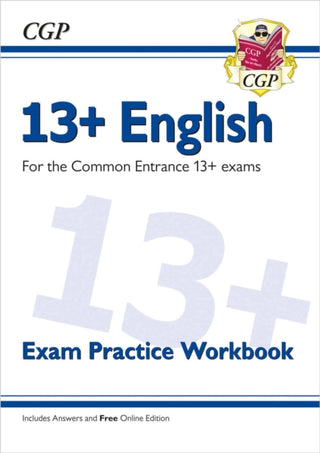 Cover image for 9781789088021 - 13+ English Exam Practice Workbook for the Common Entrance Exams