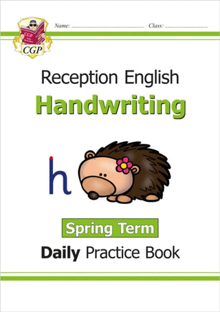 Cover image for 9781789088267 - Reception Handwriting Daily Practice Book: Spring Term