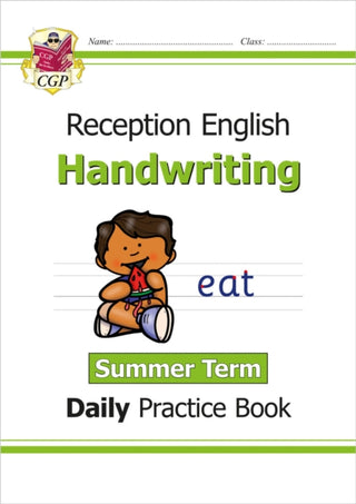 Cover image for 9781789088274 - Reception Handwriting Daily Practice Book: Summer Term