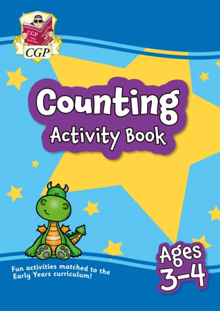 Cover image for 9781789088366 - Counting Activity Book for Ages 3-4 (Preschool)