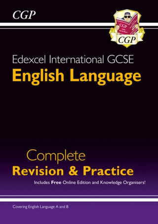 Cover image for 9781789088755 - Edexcel International GCSE English Language: Complete Revision & Practice with Online Edition