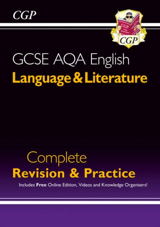 Cover image for 9781789088762 - New GCSE English Language & Literature AQA Complete Revision & Practice