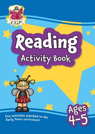 Cover image for 9781789088830 - Reading Activity Book for Ages 4-5 (Reception)