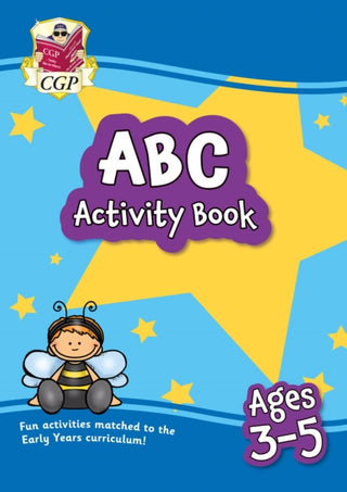 Cover image for 9781789088922 - ABC Activity Book for Ages 3-5: perfect for learning the alphabet