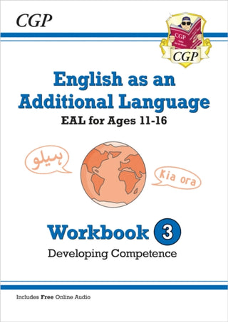 Cover image for 9781789089141 - English as an Additional Language (EAL) for Ages 11-16 - Workbook 3 (Developing Competence)