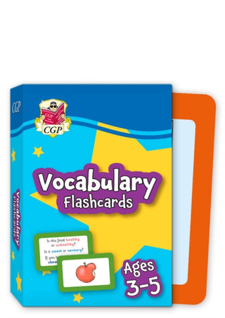 Cover image for 9781789089219 - Vocabulary Flashcards for Ages 3-5