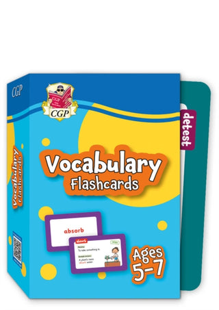 Cover image for 9781789089226 - Vocabulary Flashcards for Ages 5-7