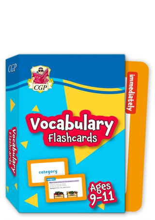 Cover image for 9781789089240 - Vocabulary Flashcards for Ages 9-11