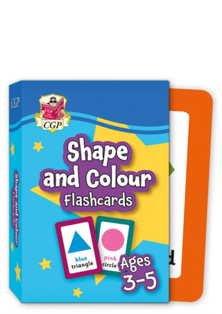 Cover image for 9781789089400 - Shape & Colour Flashcards for Ages 3-5
