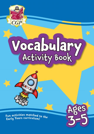 Cover image for 9781789089899 - Vocabulary Activity Book for Ages 3-5