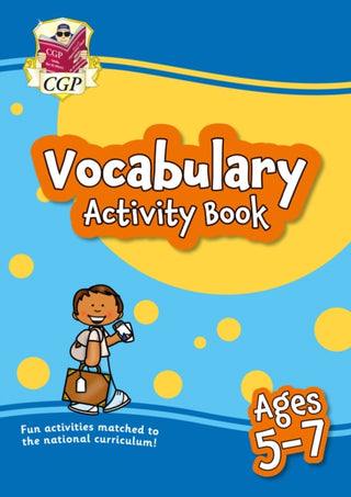 Cover image for 9781789089905 - Vocabulary Activity Book for Ages 5-7