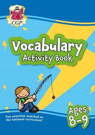 Cover image for 9781789089929 - Vocabulary Activity Book for Ages 8-9
