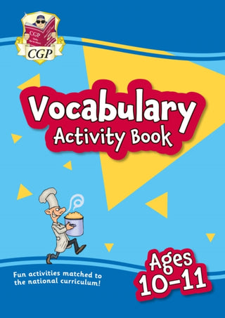 Cover image for 9781789089943 - Vocabulary Activity Book for Ages 10-11