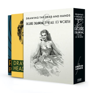 Cover image for 9781789095340 - Drawing the Head and Hands & Figure Drawing (Box Set)