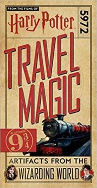 Cover image for 9781789096392 - Harry Potter: Travel Magic - Platform 93/4: Artifacts from the Wizarding World
