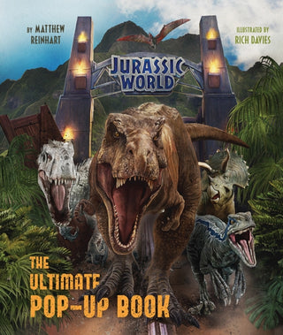 Cover image for 9781789098808 - Jurassic World - The Ultimate Pop-Up Book