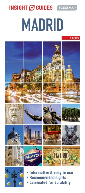 Cover image for 9781789199673 - Insight Guides Flexi Map Madrid (Insight Maps)
