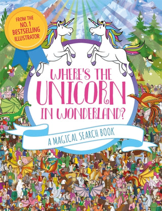 Cover image for 9781789292114 - Where's the Unicorn in Wonderland?