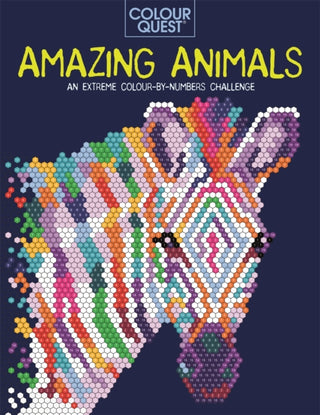 Cover image for 9781789292855 - Colour Quest®: Amazing Animals