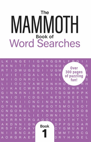 Cover image for 9781789298277 - The Mammoth Book of Word Searches 1