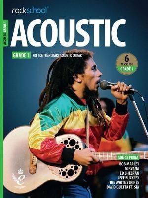 Cover image for 9781789360868 - Rockschool Acoustic Guitar Grade 1 - (2019)