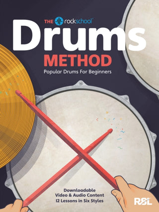 Cover image for 9781789361308 - The Rockschool Drums Method