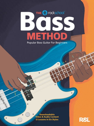 Cover image for 9781789361315 - The Rockschool Bass Method