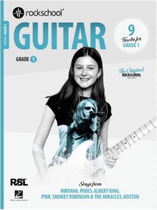 Cover image for 9781789364798 - Rockschool Guitar Grade 1 (2024)