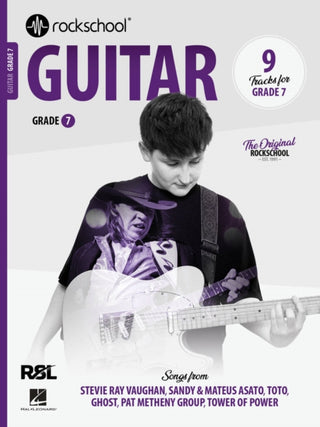 Cover image for 9781789364859 - Rockschool Guitar Grade 7 2024