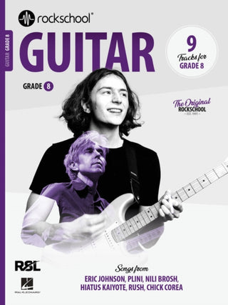 Cover image for 9781789364866 - Rockschool Guitar Grade 8 2024