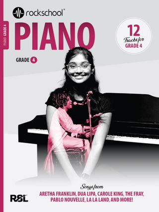 Cover image for 9781789366129 - Rockschool Piano Grade 4
