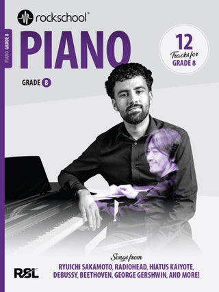 Cover image for 9781789366167 - Rockschool Piano Grade 8