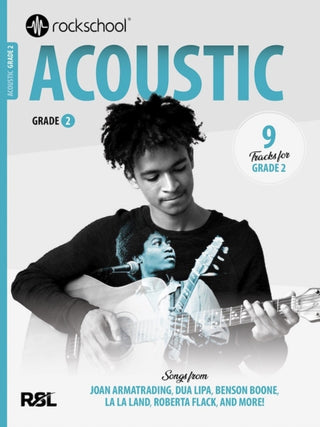 Cover image for 9781789366662 - Rockschool Acoustic Guitar Grade 2
