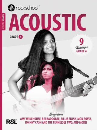 Cover image for 9781789366686 - Rockschool Acoustic Guitar Grade 4