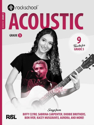 Cover image for 9781789366693 - Rockschool Acoustic Guitar Grade 5