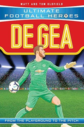 Supplemental image for 9781789460957 - Ultimate Football Heroes: De Gea (Super Stoppers)