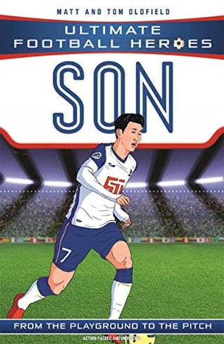 Cover image for 9781789464719 - Ultimate Football Heroes: Son Heung-min (Wing Wizards 8)