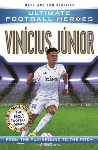 Supplemental image for 9781789464931 - Ultimate Football Heroes: Vinicius Junior (Wing Wizards 4)