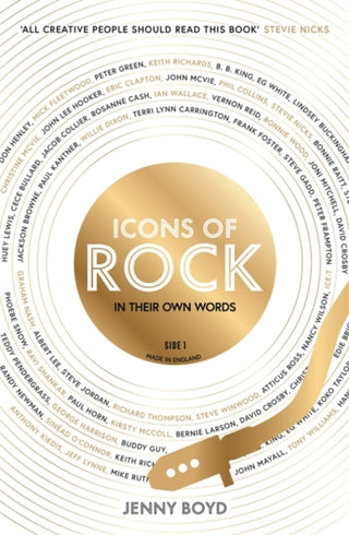 Cover image for 9781789466713 - Icons of Rock - In Their Own Words