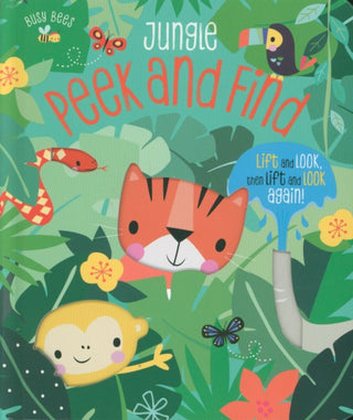 Cover image for 9781789475708 - BUSY BEES JUNGLE PEEKANDFIND