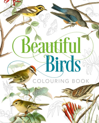 Cover image for 9781789501063 - Beautiful Birds Colouring Book