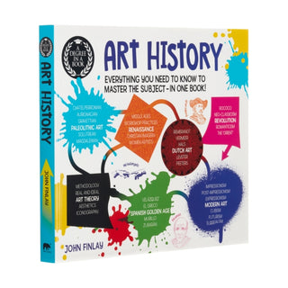 Cover image for 9781789505849 - A Degree in a Book: Art History