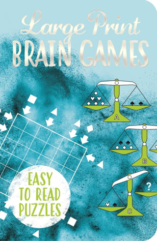 Cover image for 9781789507799 - Large Print Brain Games