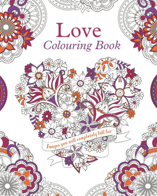 Cover image for 9781789507843 - Love Colouring Book
