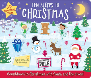 Cover image for 9781789582345 - Ten Sleeps to Christmas