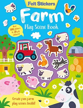 Cover image for 9781789585285 - Felt Stickers Farm Play Scene Book