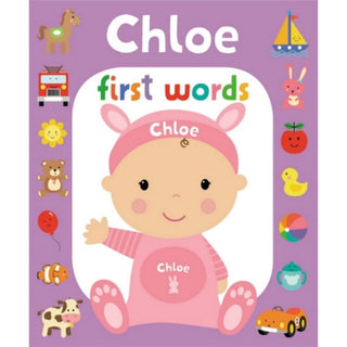 Cover image for 9781789790054 - First Words Chloe