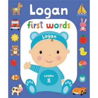 Cover image for 9781789790597 - First Words Logan